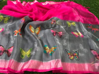 soft tissue silk saree with soft silk blouse (4)