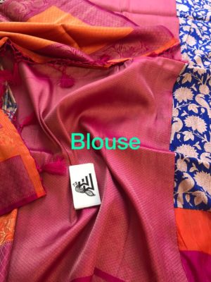 Banarasi soft silk sarees with prints (8)