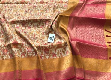Banarasi soft silk sarees woth blouse (5)