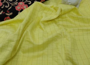 Beautiful linen silk sarees with rich blouse (3)