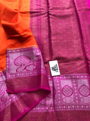 Handloom pure benaras dupion silk sarees (1)