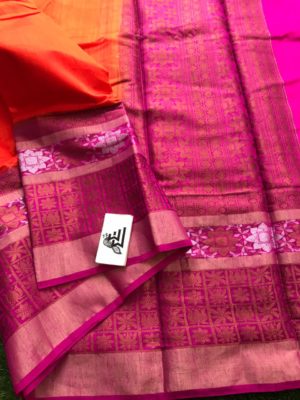 Handloom pure benaras dupion silk sarees (12)