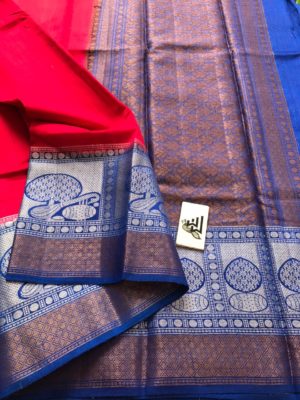 Handloom pure benaras dupion silk sarees (3)