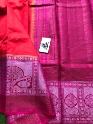 Handloom pure benaras dupion silk sarees (4)