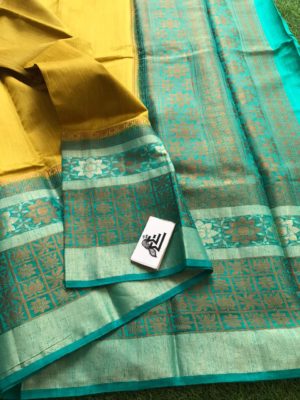 Handloom pure benaras dupion silk sarees (9)