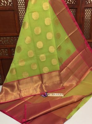 Kora muslin sarees with kanchi border (13)