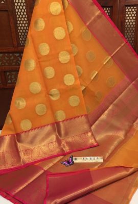 Kora muslin sarees with kanchi border (8)