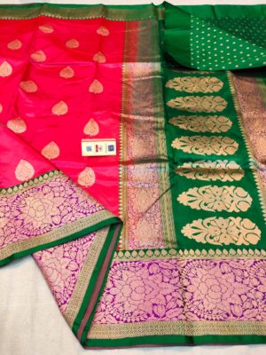Pure handloom banarasi silk sarees (18)