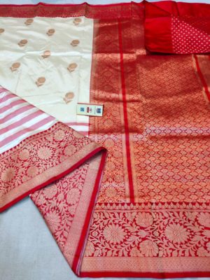 Pure handloom banarasi silk sarees (19)