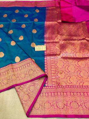 Pure handloom banarasi silk sarees (2)