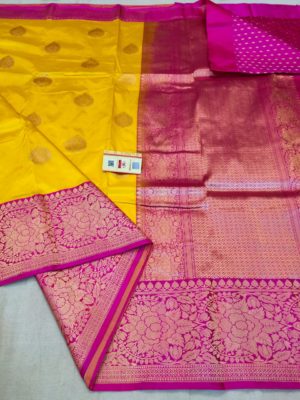 Pure handloom banarasi silk sarees (3)
