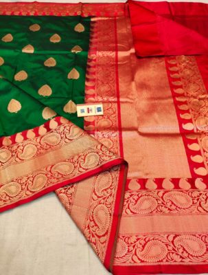 Pure handloom banarasi silk sarees (4)