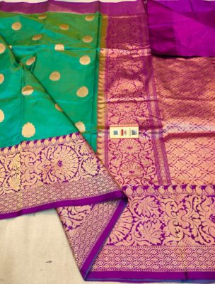 Pure handloom banarasi silk sarees (5)