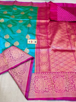 Pure handloom banarasi silk sarees (8)