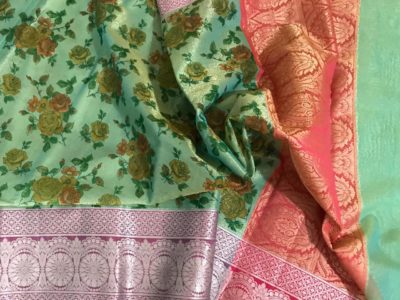 Pure kanchi organza self jacquard sarees (7)