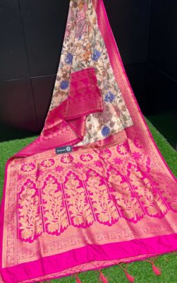 Pure sowbhagya pattu sarees with kalamkari print (14)