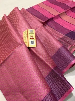 Tussar silk weaving sarees with blouse (15)