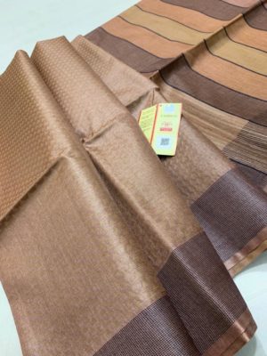 Tussar silk weaving sarees with blouse (22)