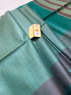 Tussar silk weaving sarees with blouse (5)
