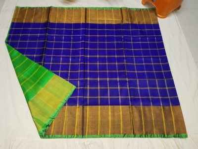 Uppada pattu balu checks sarees with blouse (15)