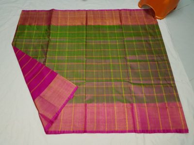 Uppada pattu balu checks sarees with blouse (5)