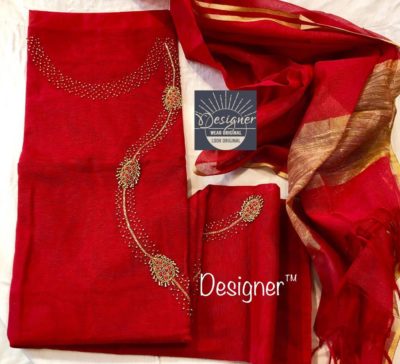 banaras noil designer dress materials with price (10)