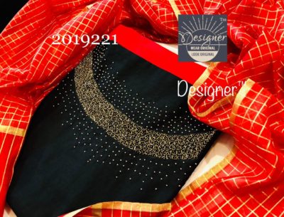 chanderi silk handwork suits with work (6)