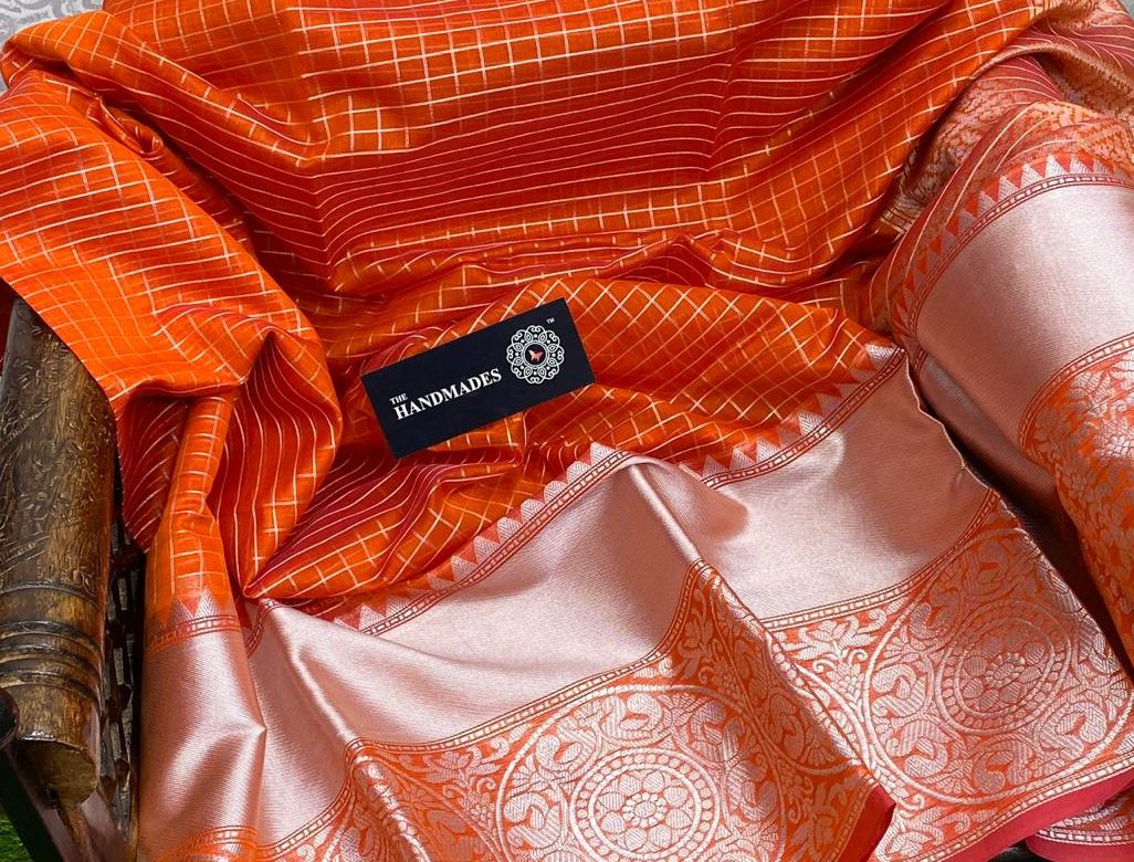 handloom chanderi silk sarees with border (5)