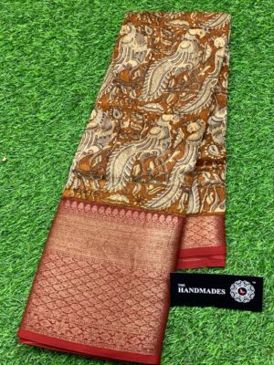 Pure maheshwari silk sarees with blouse (1)