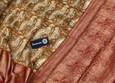 Pure maheshwari silk sarees with blouse (10)