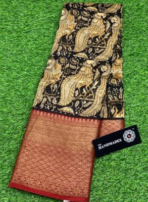 Pure maheshwari silk sarees with blouse (2)