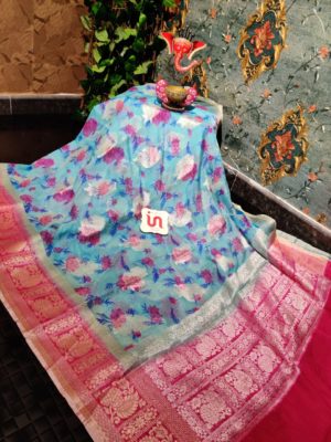 Pure manipuri kota with floral print (11)