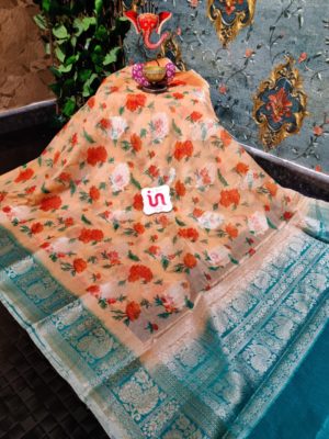Pure manipuri kota with floral print (14)
