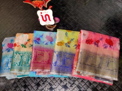 Pure manipuri kota with floral print (5)