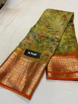 Pure organza printed sarees with price (2)