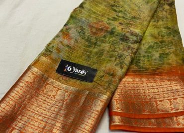 Pure organza printed sarees with price (2)