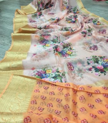 Banaras handloom organza silk sarees (6)