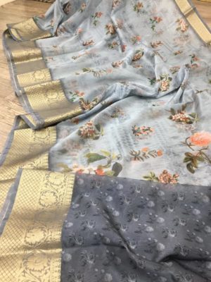 Banaras handloom organza silk sarees (9)