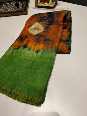 Beautiful latest jute linen sarees (29)