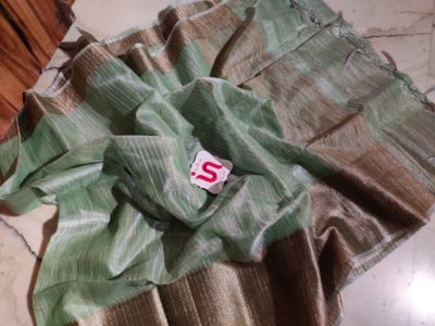 Beautiful tissue sarees with kanchi border (3)