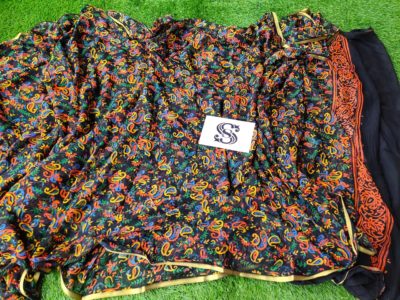 Chiffon printed sarees with blouse (11)