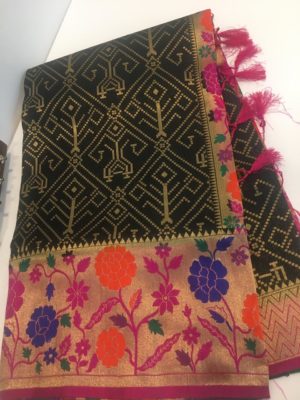 Designer fancy banaras sarees with blouse (32)