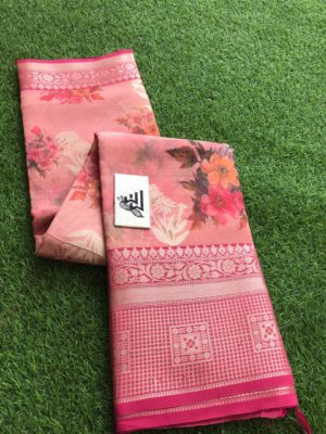 Digital printed banarasi kota silk sarees (3)
