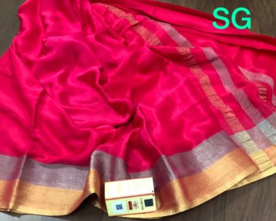 Exclusive pure mysore silk sarees with blouse (2)