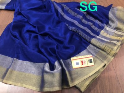Exclusive pure mysore silk sarees with blouse (9)