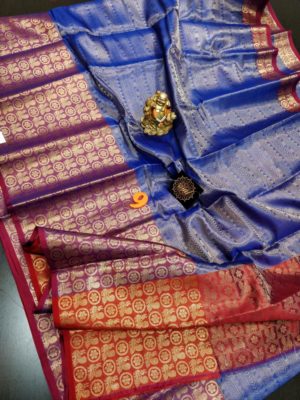Kubera pattu sarees with big border (7)