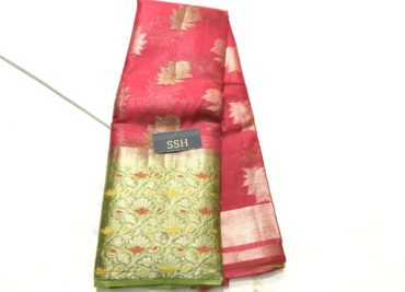 Lite weight soft kanchi pattu sarees with blouse (3)