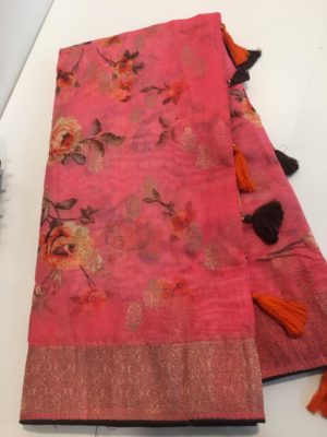 Munga digital print sarees online (1)