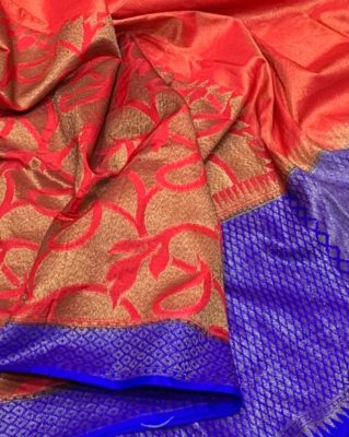 Pure handloom banarasi cottonsilk sarees (5)