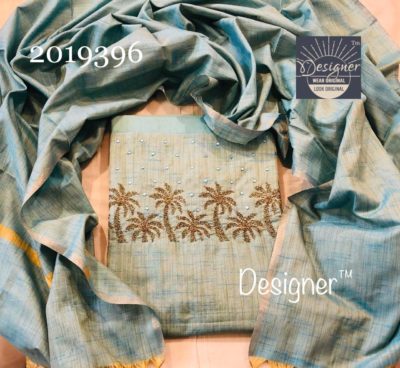 Rich handloom silk dress materials (4)